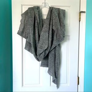 Oversized Soft Grey Scarf